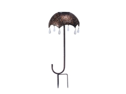 Luz Jardim Solar Automática Bronze Natal Ação De Graças