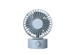 Laxiscreed Ventilador De Mesa Usb Ajustável Para Escritório E Estudo, Compacto E Moderno
