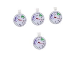 Conjunto De 4 Termômetros Para Geladeira Freezer Amosfun, Termômetro Para Freezer, Termostato Para Geladeira, Regulador