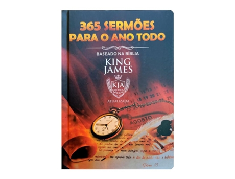 Livro 365 Sermões Para O Ano Todo Kja Capa Dura de Antonio Santos (Português)