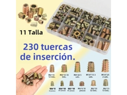 Jogo de Parafusos e Porcas MDUG para móveis, zinco, cabeça hexagonal
