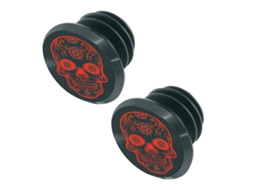 Conjunto de 2 tampas de guiador GIST Switch Skull