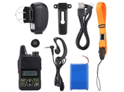 Mini Walkie talkie UHF FM 400-470MHz para Baofeng AQUAFORGE