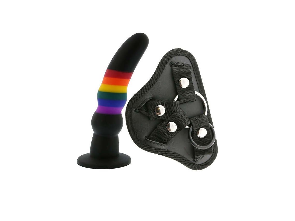 Dildo com Cinta Dream Toys Colourful Love VETONEK