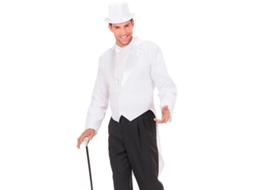 Traje de gala Showtime branco ou fraque para homem