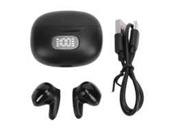 Ats auriculares Traductor Simultáneo Con Sonido Estéreo para Estudio Y Viajes Negro