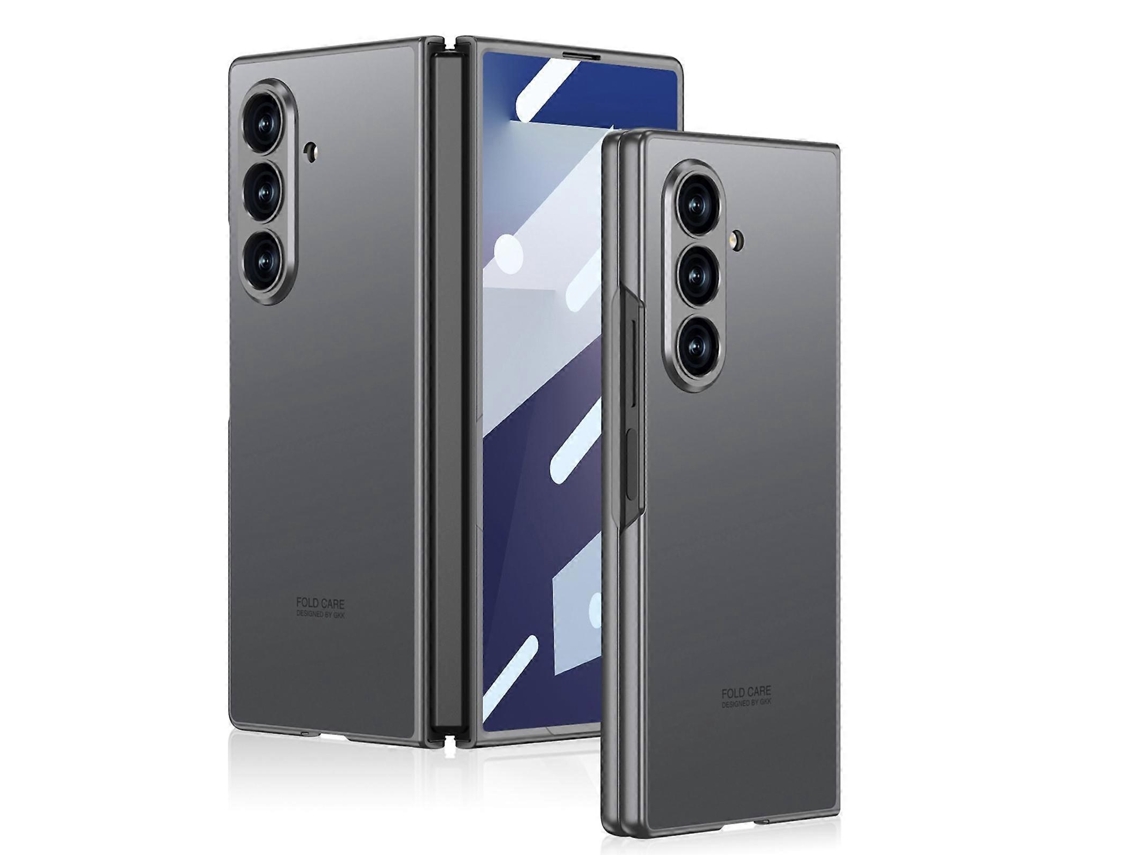 Capa Para Celular Gkk Integrated Ag Craft Com Toque De Pele E Cobertura Total Para Samsung Galaxy Z Fold7 5g