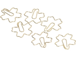 Clips de papel Aynefy, pacote com 50 unidades, para material escolar, fabricados com respeito ao papel e com maior resistência ao deslizamento.