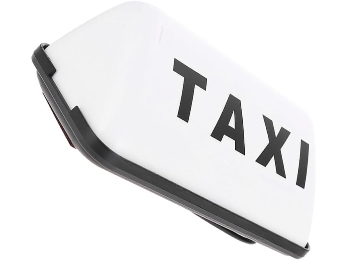 Luz Indicadora De Teto Para Táxi, Letras Led Brancas Visíveis, 12v, Abs Cob
