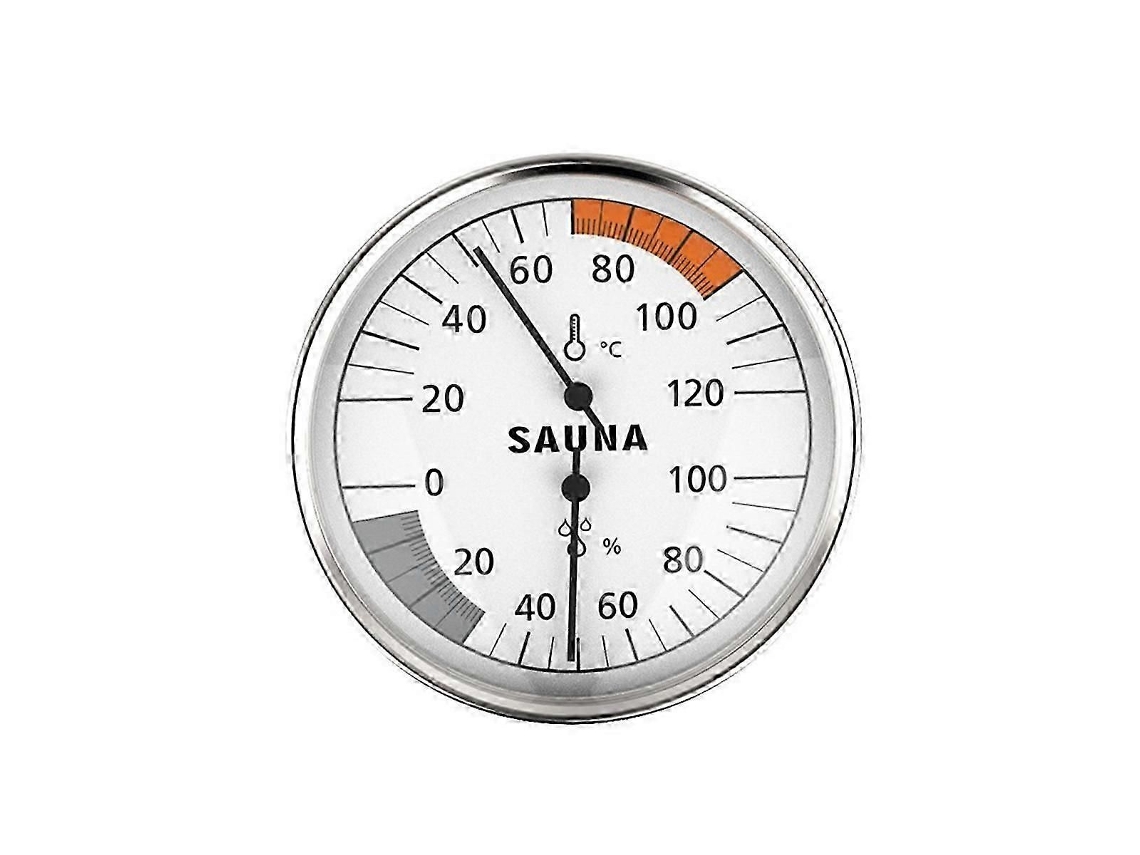 Termômetro E Higrômetro De Sauna Doméstico Com Mostrador Para Medição Da Temperatura Ambiente.