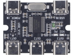 Módulo De Expansão Hub Usb 2.0 5v, 1 Entrada E 3 Saídas, Interface