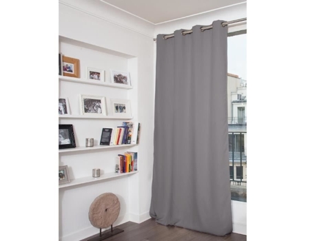Blackout Insonorizado e Cortina Térmica MOONDREAM Cinza Claro 140X260 Cm