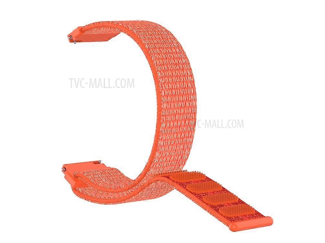 Pulseira de relógio inteligente de nylon compatível com Fossil Gen 5 LY E-Bike (22 mm de largura)