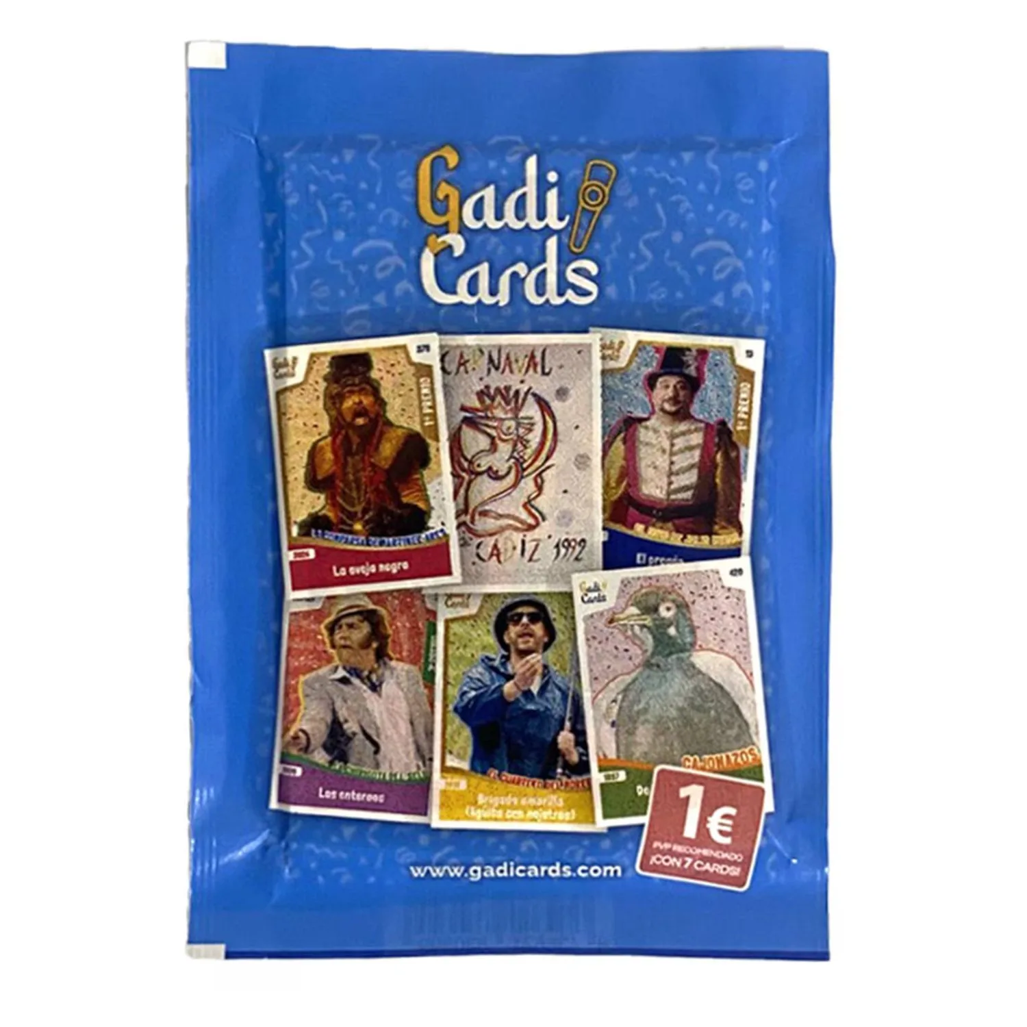 Envelope individual GadiCards Carnaval de Cádiz Holycards 30399