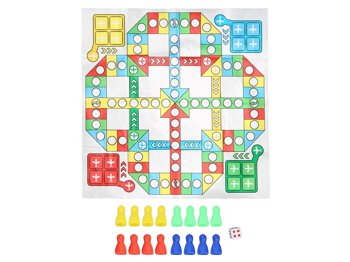 Jogo de Ajedrez Clásico, Resistente, para Crianças, Tablero de Plástico, Divertido, Festa S/MARCA
