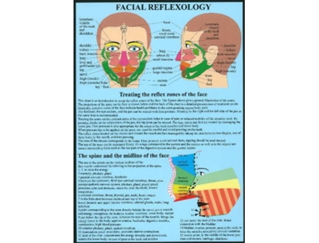 Livro Facial Reflexology A4 de Jan Van Baarle (Holandês)