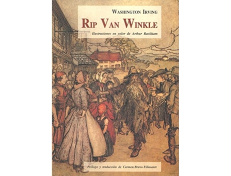 Livro Rip Van Winkle de Washington Irving (Espanhol)