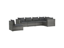 Garden Lounge Set, Garden Lounge Sets Vidaxl Cinzeto Rattan / Vime (n/a)