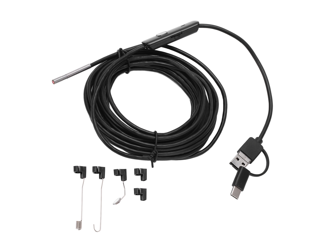 Endoscópio An100 3.9mm Câmera Inspeção Hd Borescope YURU