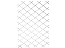 Treliça de jardim NATURE White Plastic (50 x 0.3 x 150 cm)