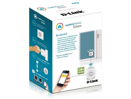 Alarme MYDLINK DCH-S220 — 100 to 240 V AC, 50/60 Hz