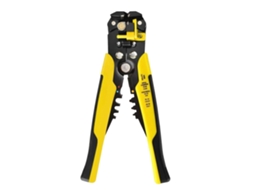 Descascador de Fio de Cabo de 8 Polegadas Alicate Automático para Descascar Fio Ferramenta de Fixação de Fio Crimpadores de Cabo de Isolamen Amarelo