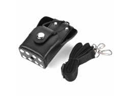 Capa De Couro Para Rádio Walkie Talkie Motorola Gp328plus/gp338plug/gp344/gp388 Com Cordão