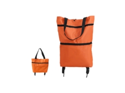 Carrinho De Compras De 20 Litros Dobrável Digitallab Laranja