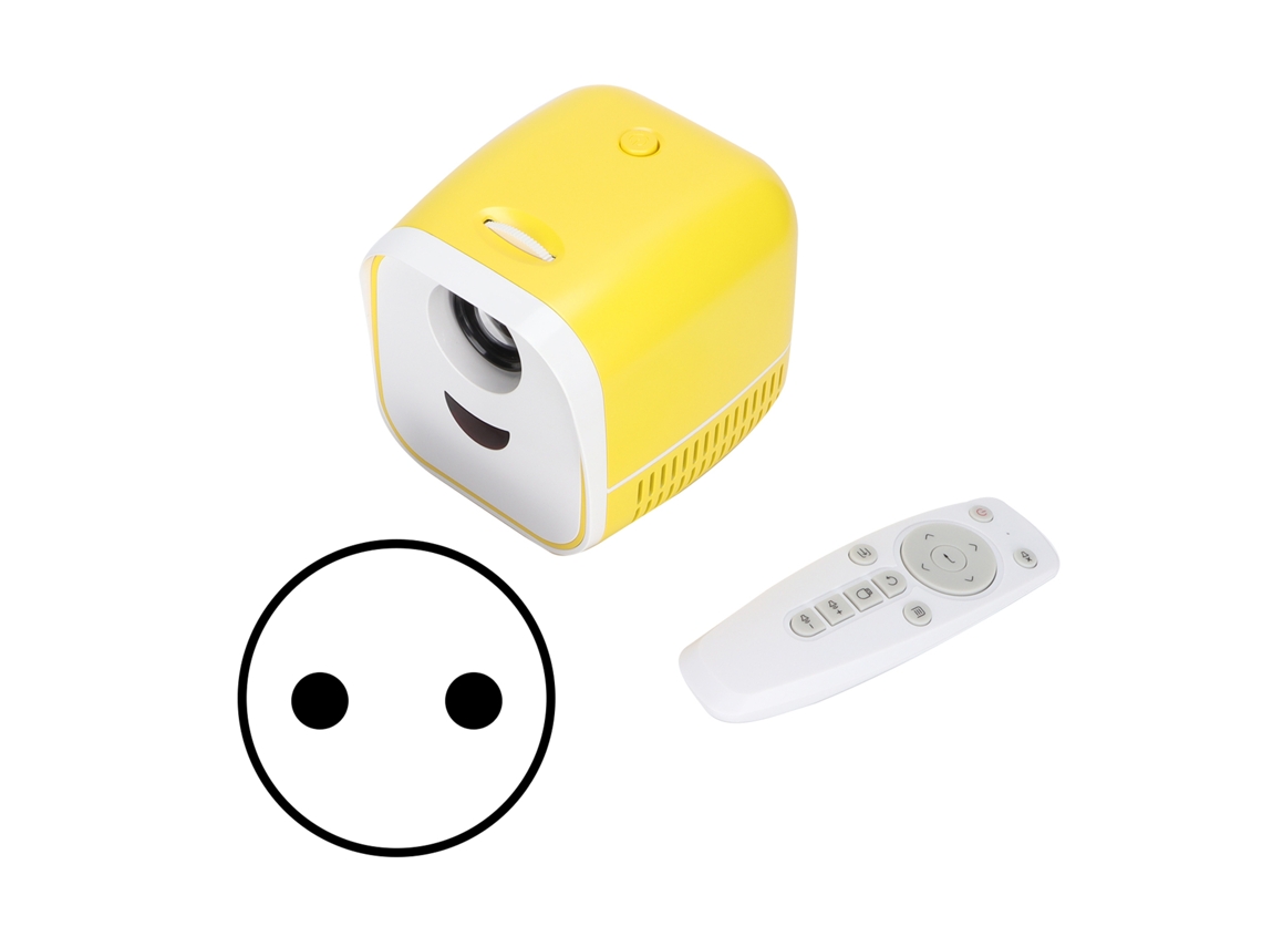Projetor Digital LED HD com Suporte HDMI EOOCOO