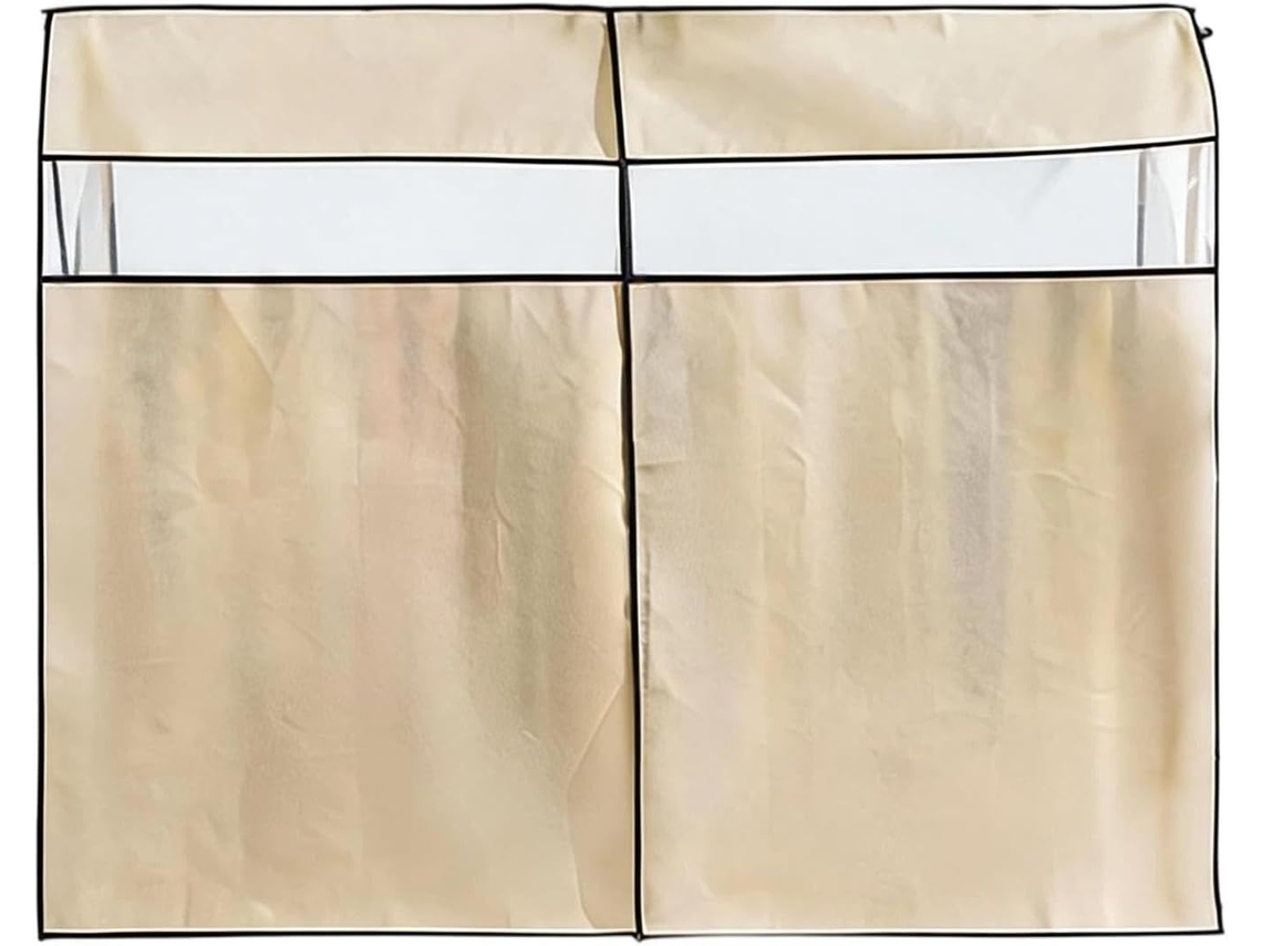 Adequado Para Guarda-roupa Com Janela Grande E Transparente.
