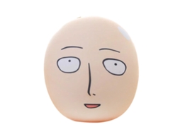 Ats almohada de Peluche Cabeza de Anime One Punch Man Saitama Regalo de Navidad para Niños