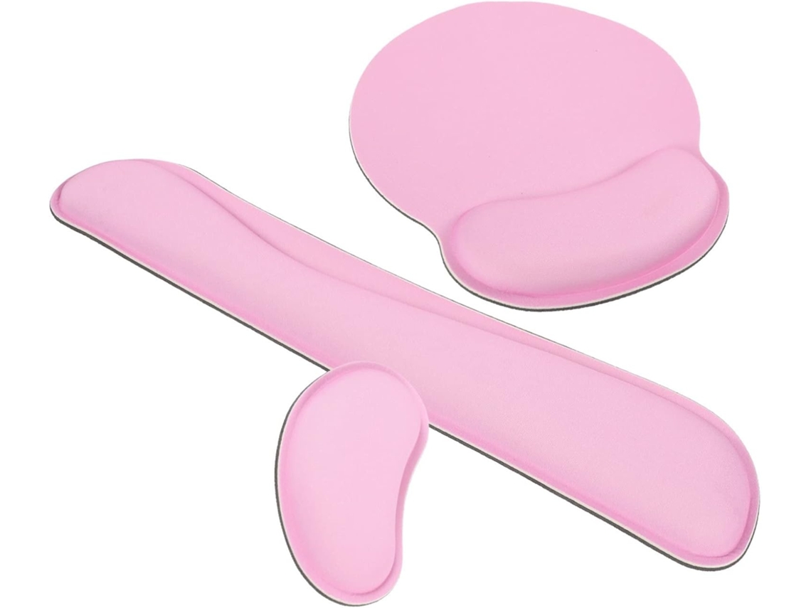 Lurelia Apoio De Pulso Ergonómico Para Teclado E Rato, Em Espuma Viscoelástica, Base Antiderrapante