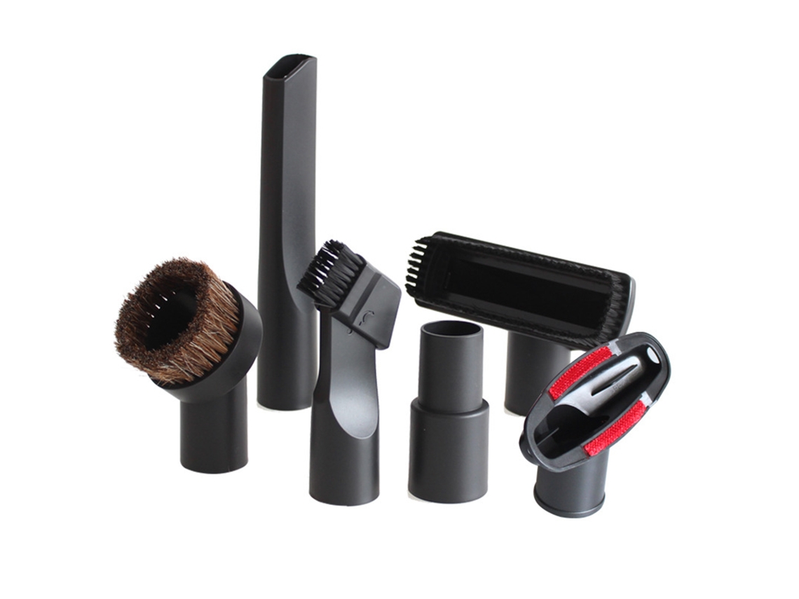 Kit de acessórios para aspirador 6 peças bicos de escova substituição limpeza piso sofá carro | S/MARCA