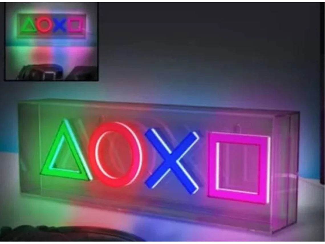 Luz PLAYSTATION de Néon (LED)