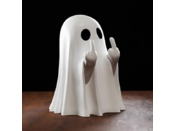 Lurelia Estátua De Fantasma Halloween Assustador Em Resina Para Jardim E Casa Variante 3