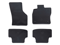 Vidaxl Tapete De Carro 4 Unid. Adequado Para Audi A3 2012-2020