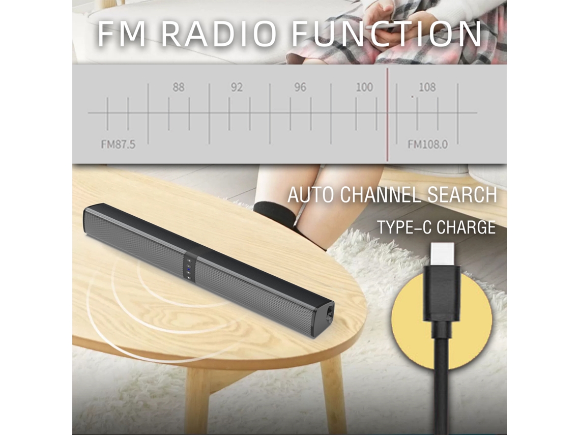 Caixa de Som Bluetooth Sem Fio LAXISCREED