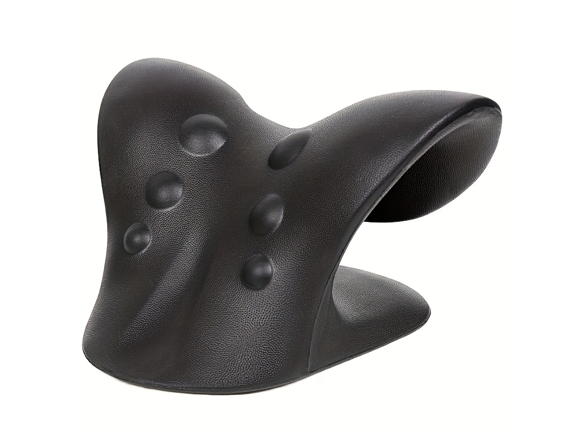 Almofada Cervical em Forma de C - Massagem para Uso Doméstico, Extensor Cervical, Presente de Natal, Compacto, Recarregável, Diário, Higiên STELASPLEN