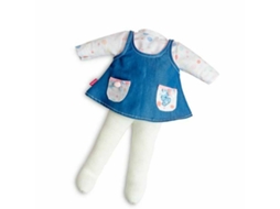 Vestido Esportivo Para Boneca - Berjuan S.l - Multicolorido - Poliéster - Sem Alça - Gola Redonda - Ajustado - Tamanho Único