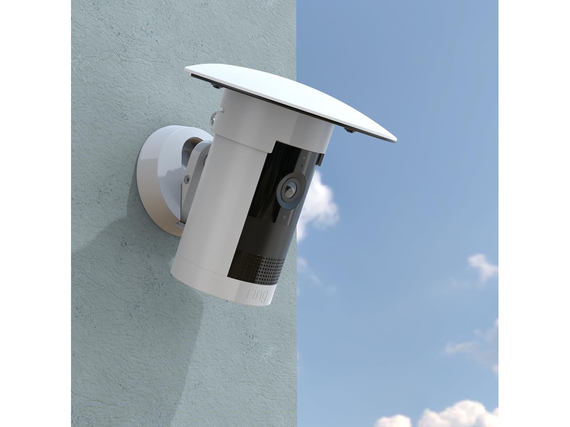Capa de chuva para câmera externa, resistente às intempéries, acessório para câmeras externas com bateria/plug-in, protege
