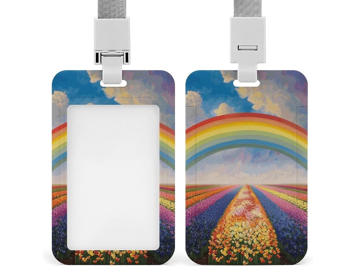 Lindo Porta Crachá Com Cordão, À Prova D Água, Porta Crachá Com Clipe Trabalho, Escritório, Enfermeira, Professora
