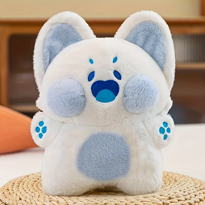 (azul, 30cm) Boneca Gatinho Fofo De 30cm, Brinquedo De Pelúcia Gato Doodle Meow