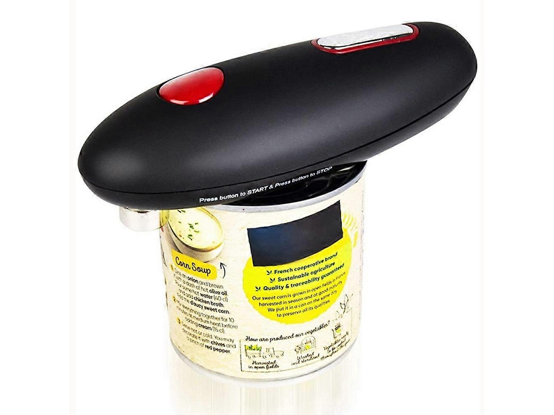 Lurelia Abridor De Latas Elétrico Automático, Sem Bordas Afiadas, Um Toque, Para Idosos, 2 Pilhas Aa