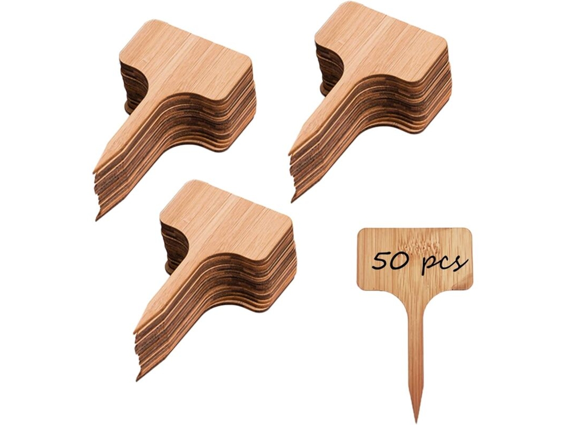 Varetas de Bambu para Plantas de Jardim, 50 Unidades AQUAFORGE