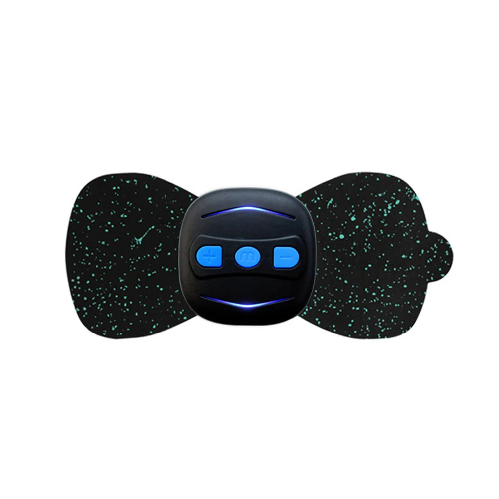 Mini Adesivo De Massagem Portátil Para Coluna Cervical, Relaxamento Muscular Do Pescoço, Nas Costas, Abdominal, Relaxante Cuidados Com A Saúde~04173