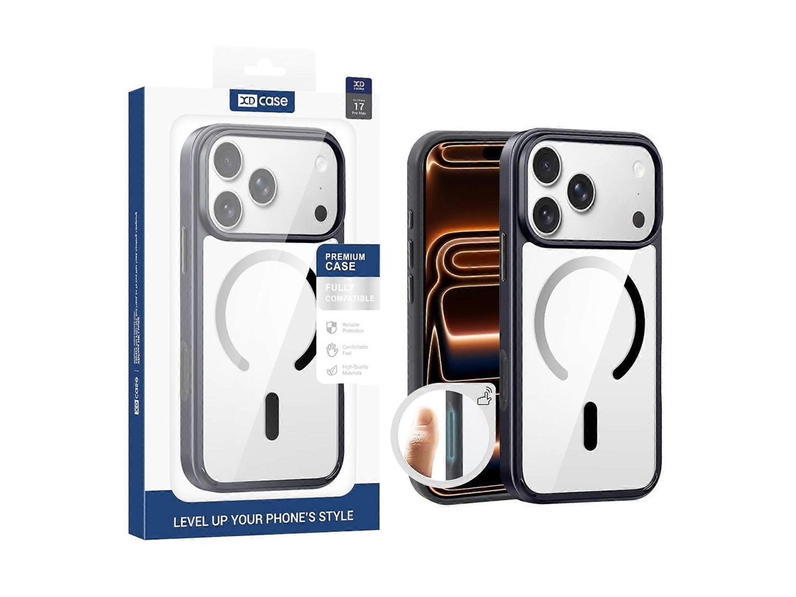 Capa Magnética Transparente À Prova De Choque Xdcase Jindun Para Iphone 17