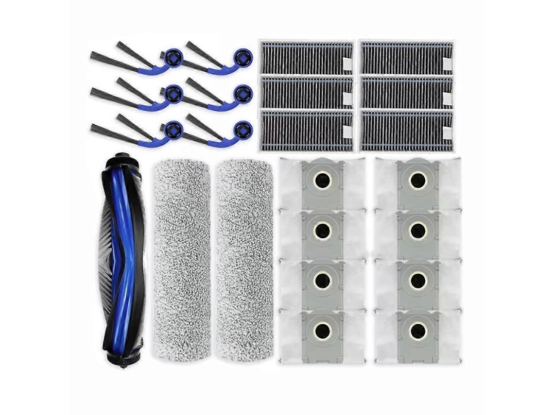 Peças De Reposição Para Aspirador De Pó X9 Pro Omni/x9 Pro: Escova Lateral Principal, Filtro Hepa, Pano De Limpeza E Pó._glo