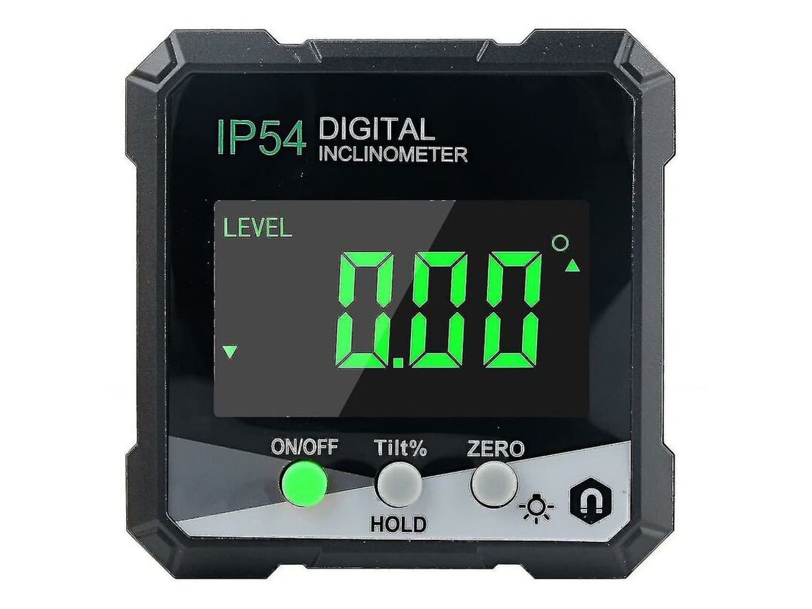 Transferidor Digital Inclinômetro Com Lcd De Inclinação Com Ímã Medição Digital De Ângulo Brilvibera