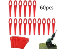 Peça de Reposição de Ferramenta de Jardim Gty04262 Substituição de Plástico em Forma de Cabaça 100 Peças Escova de Aparar Lâmina de Corte YWEI