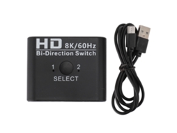 Comutador HDMI bidirecional 2x1 8K60Hz EOOCOO